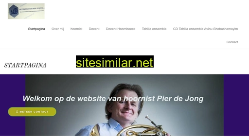 hoornistpierdejong.nl alternative sites