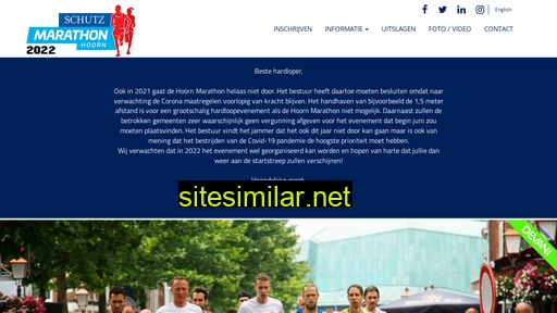 hoornmarathon.nl alternative sites
