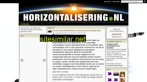 Horizontalisering similar sites