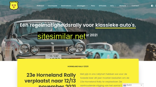 hornelandrally.nl alternative sites