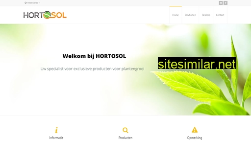 hortosol.nl alternative sites
