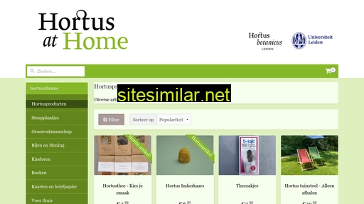 hortusathome.nl alternative sites