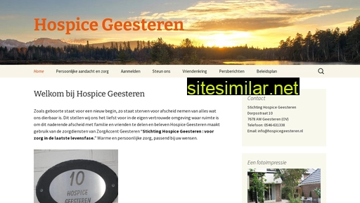 hospicegeesteren.nl alternative sites