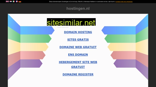 hostingen.nl alternative sites