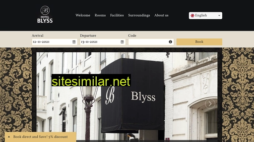 hotelblyss.nl alternative sites