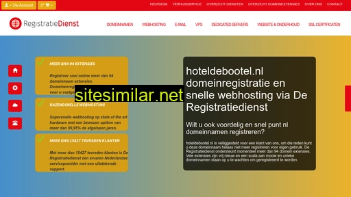 hoteldebootel.nl alternative sites