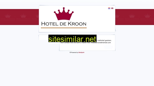 hoteldekroon.nl alternative sites