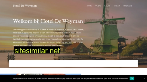 hoteldeweyman.nl alternative sites