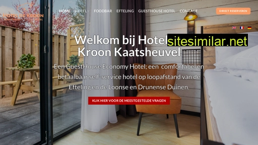 hotelkaatsheuvel.nl alternative sites