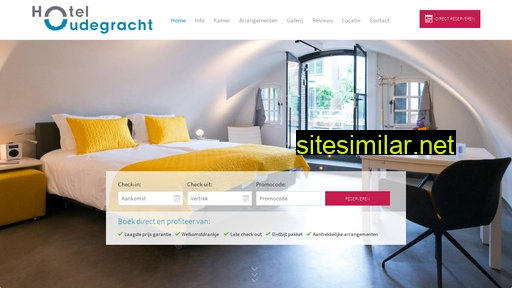 hoteloudegracht.nl alternative sites