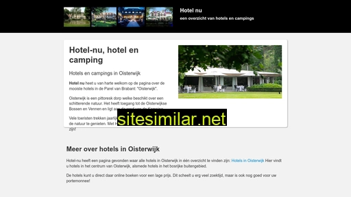 hotel-nu.nl alternative sites
