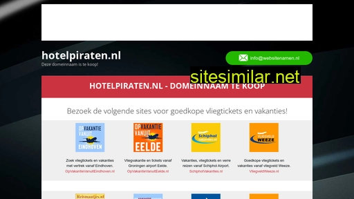 hotelpiraten.nl alternative sites