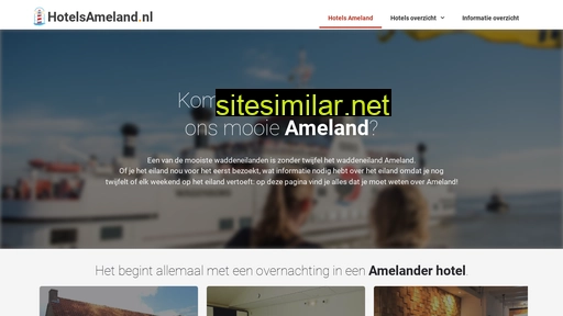 hotelsameland.nl alternative sites