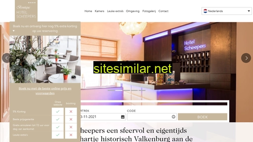 hotelscheepers.nl alternative sites
