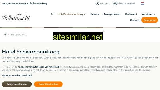 hotelschiermonnikoog.nl alternative sites