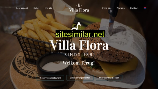 hotelvillaflora.nl alternative sites