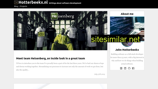 hotterbeekx.nl alternative sites