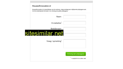 houseofinnovation.nl alternative sites