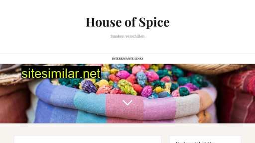 houseofspice.nl alternative sites