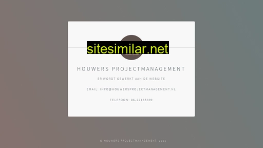 houwersprojectmanagement.nl alternative sites