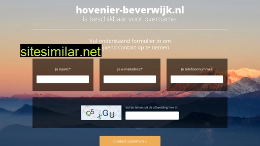 hovenier-beverwijk.nl alternative sites