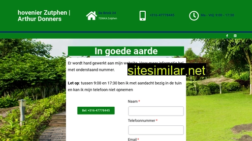 hovenier-zutphen.nl alternative sites