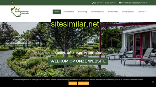 hoveniersbedrijfbosson.nl alternative sites