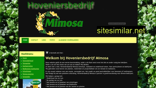 hoveniersbedrijfmimosa.nl alternative sites