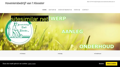 hoveniersbedrijfvantklooster.nl alternative sites