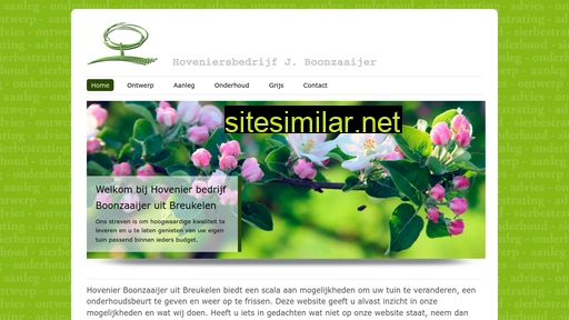 hoveniersboonzaaijer.nl alternative sites