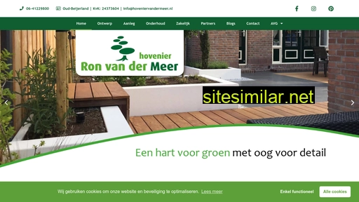 hoveniervandermeer.nl alternative sites
