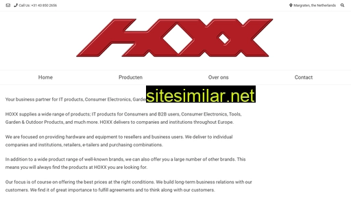 Hoxx similar sites