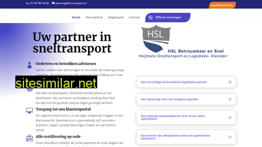 hsl-transport.nl alternative sites