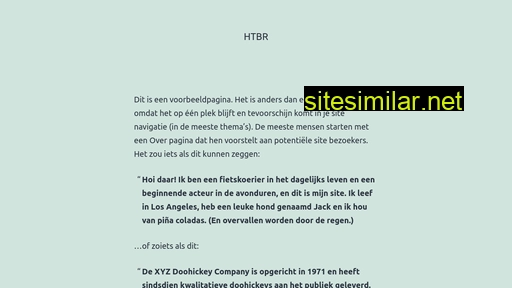 htbr.nl alternative sites