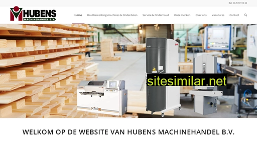 hubens-machinehandel.nl alternative sites