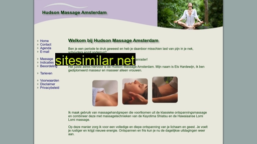 hudsonmassageamsterdam.nl alternative sites