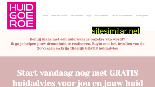 huidgoeroe.nl alternative sites
