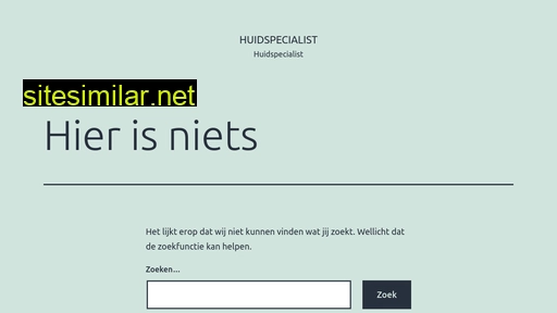 huidspecialist.nl alternative sites