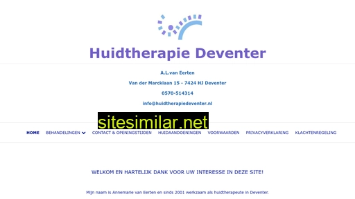 huidtherapiedeventer.nl alternative sites