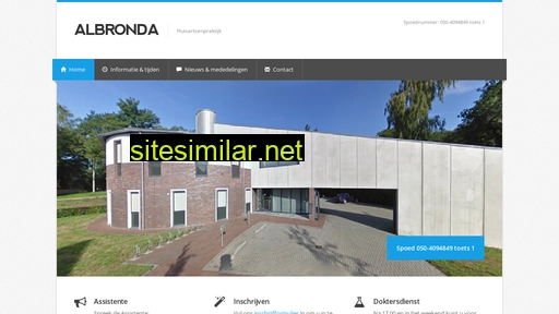 huisartsalbronda.nl alternative sites