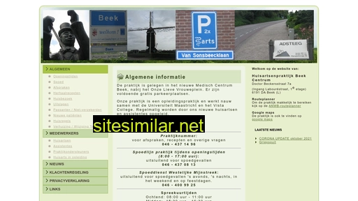 huisartsenpraktijkbeekcentrum.nl alternative sites