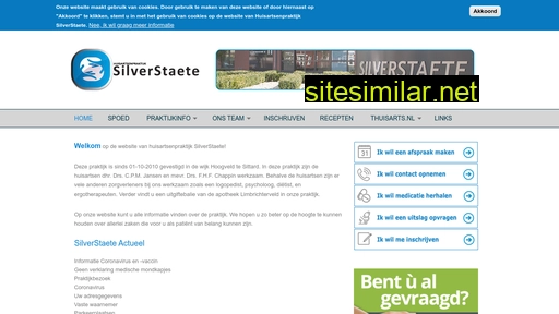 huisartsenpraktijksilverstaete.nl alternative sites