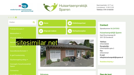 huisartsenpraktijksparen.nl alternative sites
