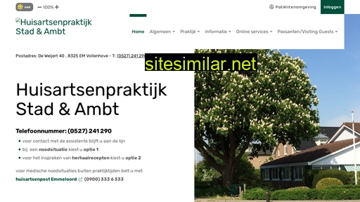 huisartsenpraktijkstadenambt.nl alternative sites