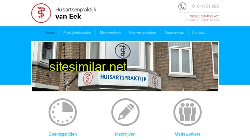 huisartsenpraktijkvaneck.nl alternative sites