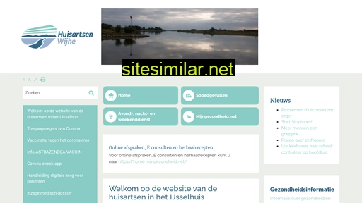 huisartsenpraktijkwijhe.praktijkinfo.nl alternative sites