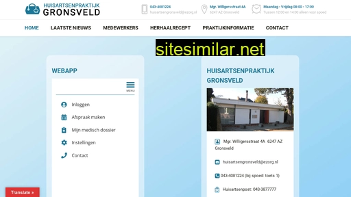 huisartsgronsveld.nl alternative sites