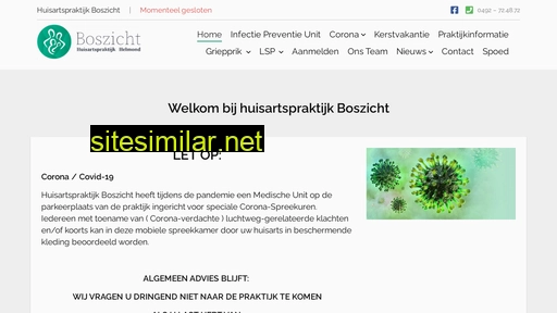 huisartspraktijkboszicht.nl alternative sites
