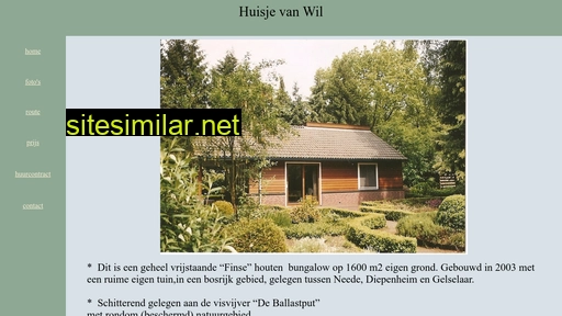 huisjevanwil.nl alternative sites