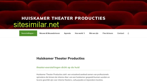 huiskamertheater.nl alternative sites